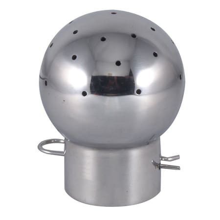 Wayland 1.5in STATIONARY SPRAY BALL - 180 DEGREE BOTTOM -316L W6SSB-180B-15